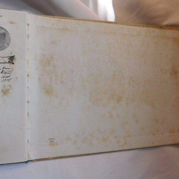 Memory Book by Fanny Barbour Vintage 1940 - Picture 8 of 12